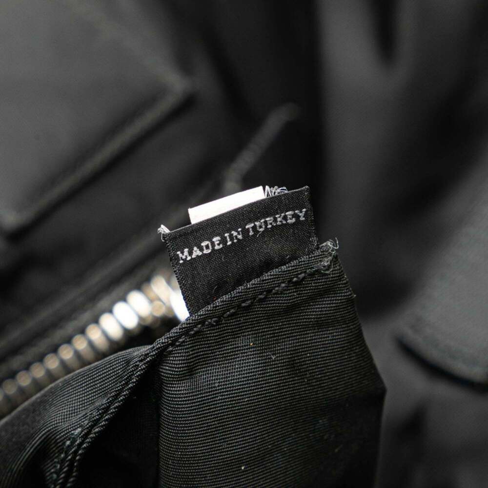 PRADA Black Leather Shoulder Bag - Picture 8 of 9